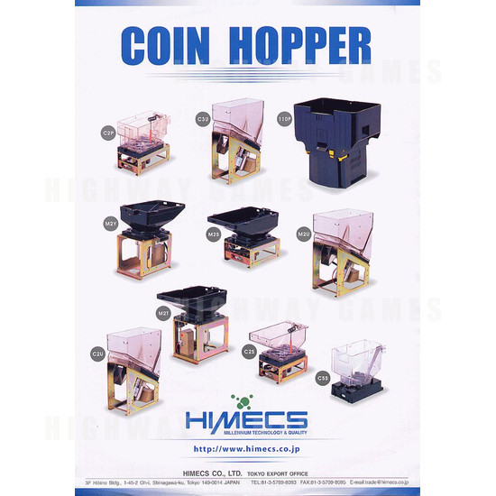 Coin Hopper Range - Brochure