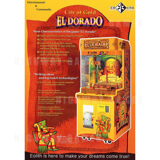 El Dorado (prize) - Brochure Back