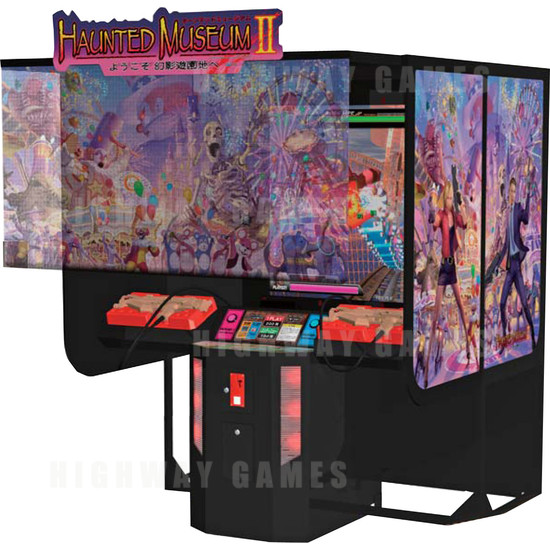 55" Haunted Museum 2 Arcade Machine - Machine