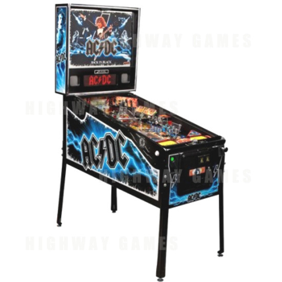 AC/DC Limited Edition (LE) Pinball Machine - Limited Edition Cabinet