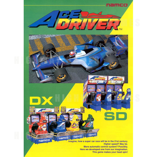 Ace Driver DX - Brochure Front