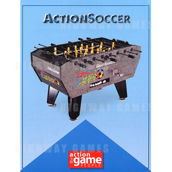 Action Soccer - Brochure Front