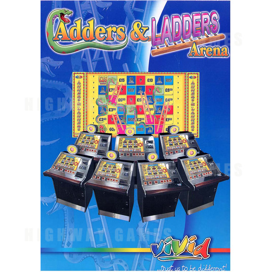 Adders & Ladders Arena - Brochure Front