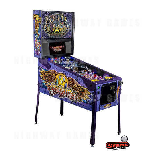 Aerosmith Pinball Limited Edition - Side view