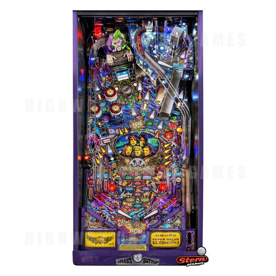 Aerosmith Pinball Premium Model - The Premium Model's game face