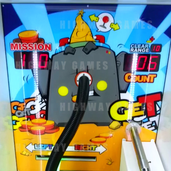 Alien Elephant Redemption Arcade Machine - Backboard