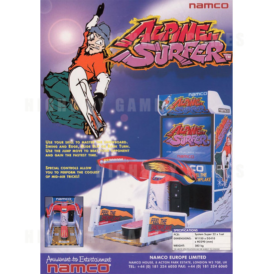 Alpine Surfer - Brochure