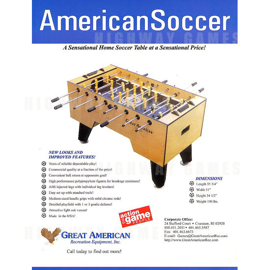 American Soccer - Brochure