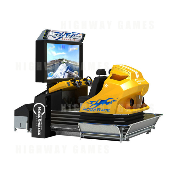 Aqua Race Extreme 4D/5D Motion Simulator - Machine