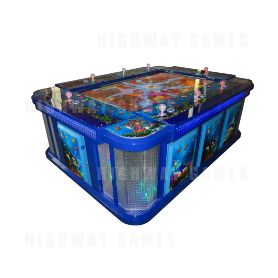 Arcooda 8 Player Fish Premium Cabinet - Arcooda 8 player fish machine angle view 6908.png