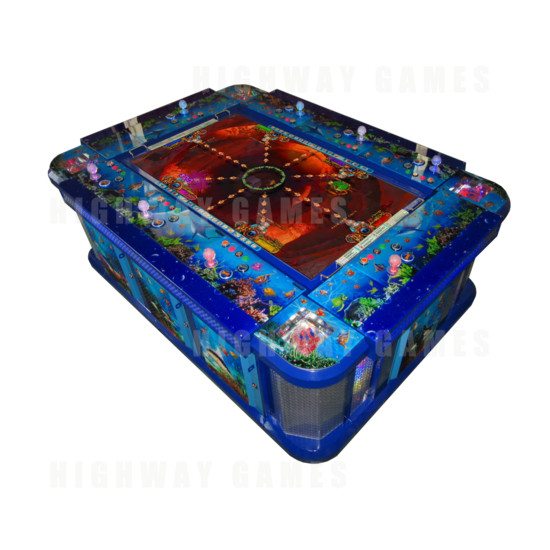 Arcooda 8 Player Fish Premium Cabinet - Arcooda 8 player fish machine angle view 6928.png