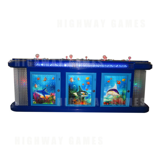 Arcooda 8 Player Fish Premium Cabinet - Arcooda 8 player fish machine side view 6889.png
