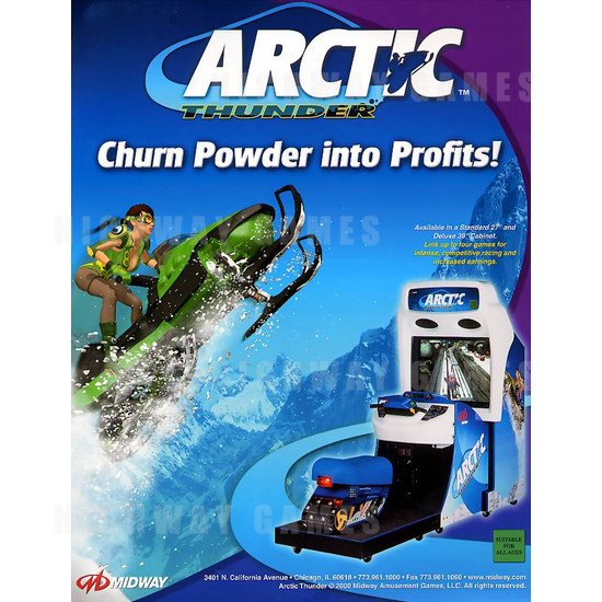 Arctic Thunder DX - Brochure Front