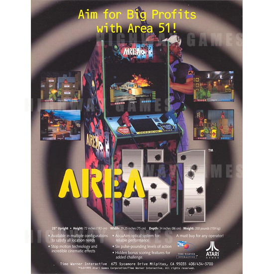 Area 51 - Brochure Back