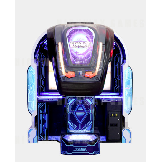 Armed Resistance DLX Arcade Machine - Armed Resistance DLX Arcade Machine Front