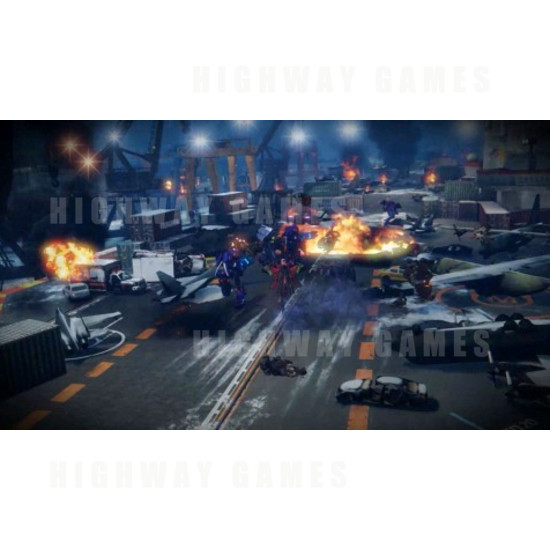 Armed Resistance DLX Arcade Machine - Armed Resistance DLX Screenshot 1