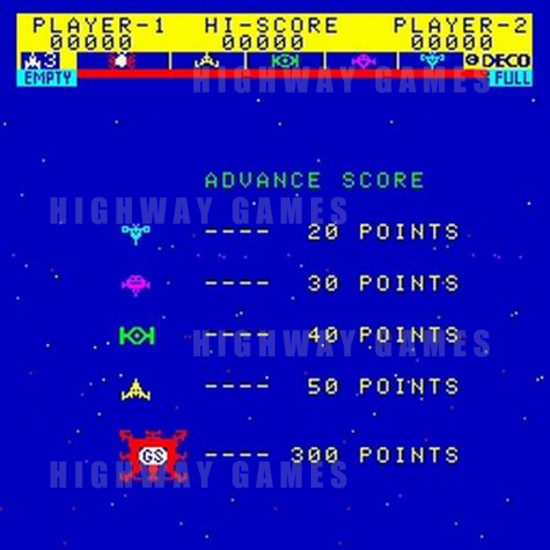 Astro Fighter - Title Screen 27KB JPG