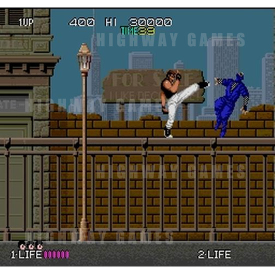 Bad Dudes vs Dragon Ninja - Screen Shot 2 42KB JPG