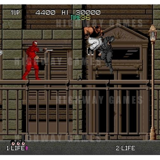 Bad Dudes vs Dragon Ninja - Screen Shot 4 45KB JPG