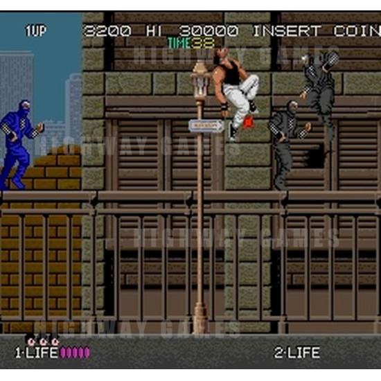 Bad Dudes vs Dragon Ninja - Screen Shot 3 47KB JPG