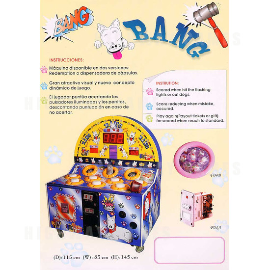 Bang (prize game) - Brochure