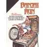 Banzai Run Pinball (1988) - Brochure Front