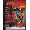 Barb Wire Pinball (1996) - Brochure Back