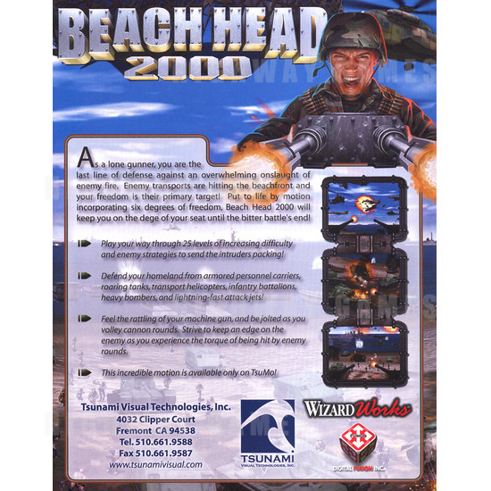 Beach Head 2000 - Brochure