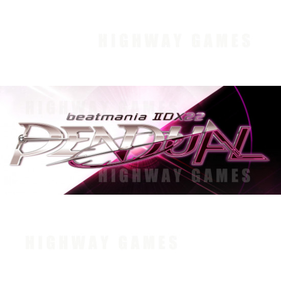 Beatmania II DX 22: Pendual Arcade Machine - Beatmania II DX 22: Pendual Logo