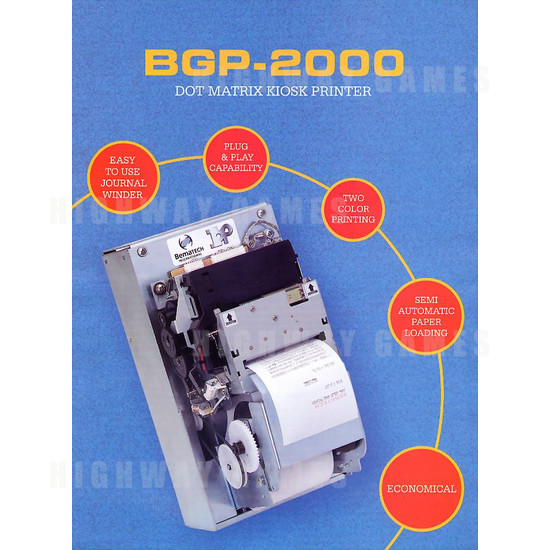 BGP 2000 (printer) - Brochure Front