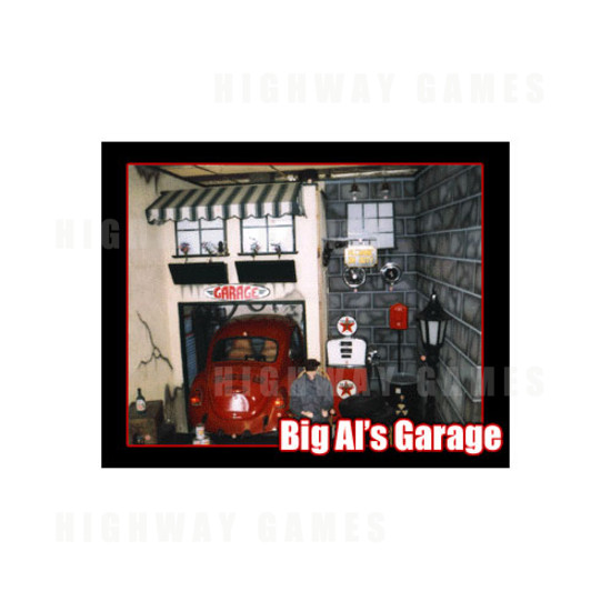 Big Al's Garage shooting gallery - Machine