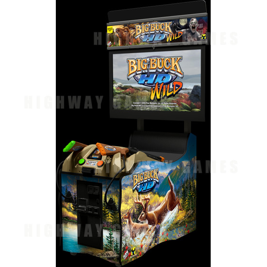 Big Buck HD Wild 32" Arcade Machine - Big Buck HD Wild 32