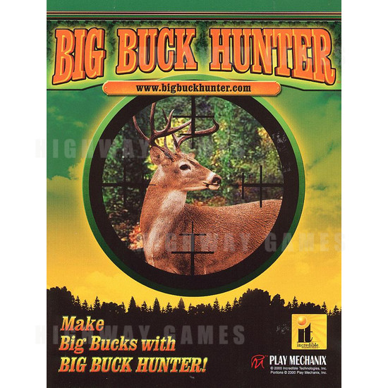 Big Buck Hunter - Brochure Front