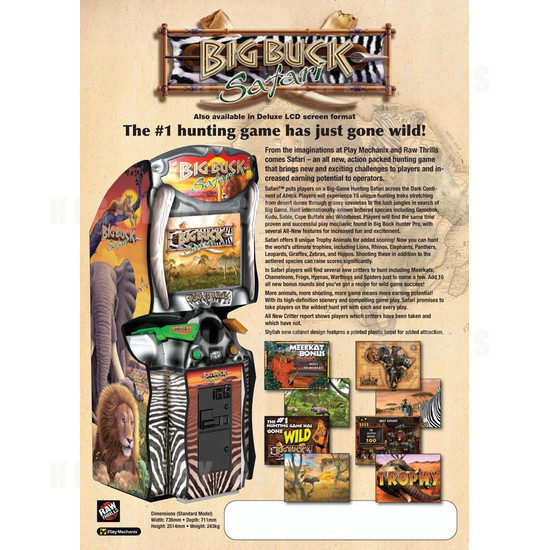 Big Buck Safari SD - Brochure