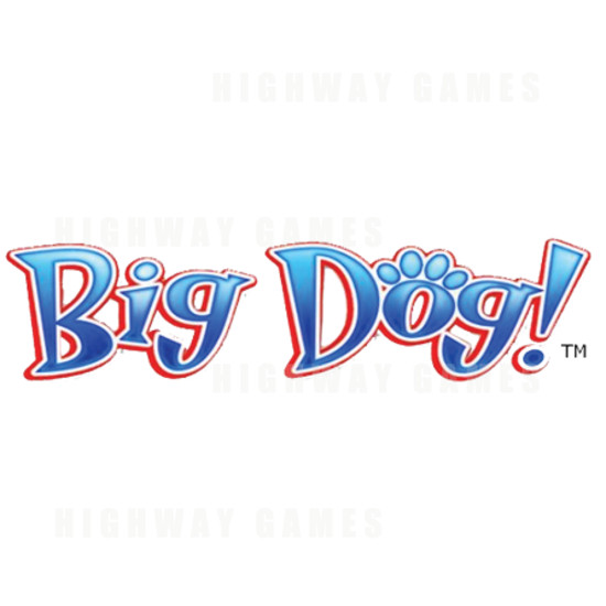 Big Dog Ticket Redemption Machine - Logo