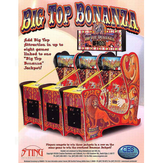 Big Top Bop - Big Top Bonanza Brochure