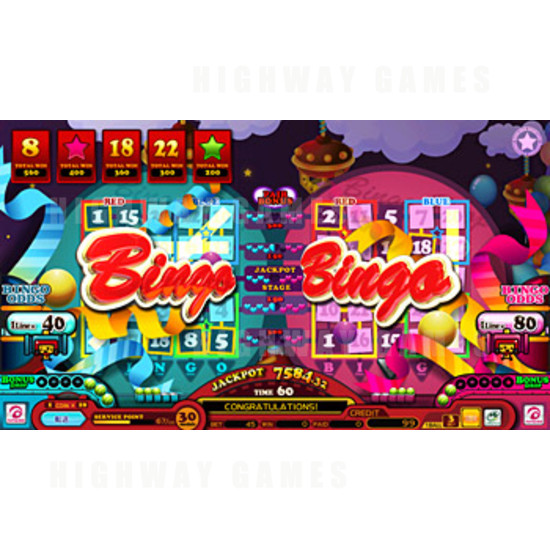 Bingo Drop Medal Game - Screenshot 2