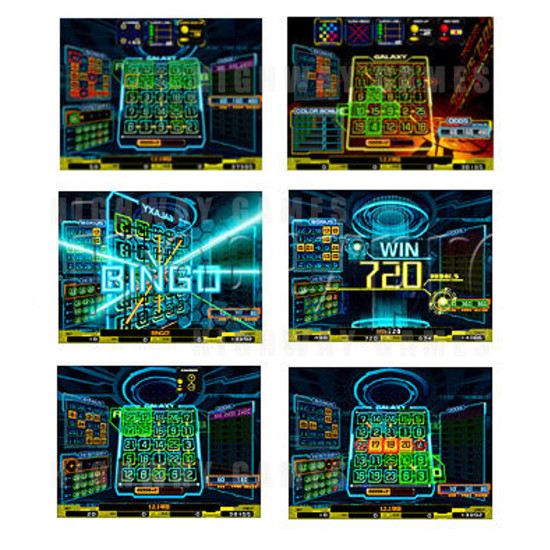 Bingo Galaxy SD Medal Machine - Bingo Galaxy Arcade Machine Screenshots