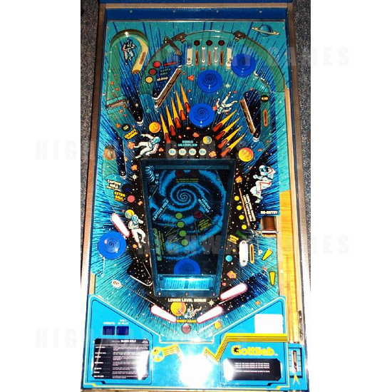 Black Hole Pinball Machine - Black Hole Pinball Machine Playfield