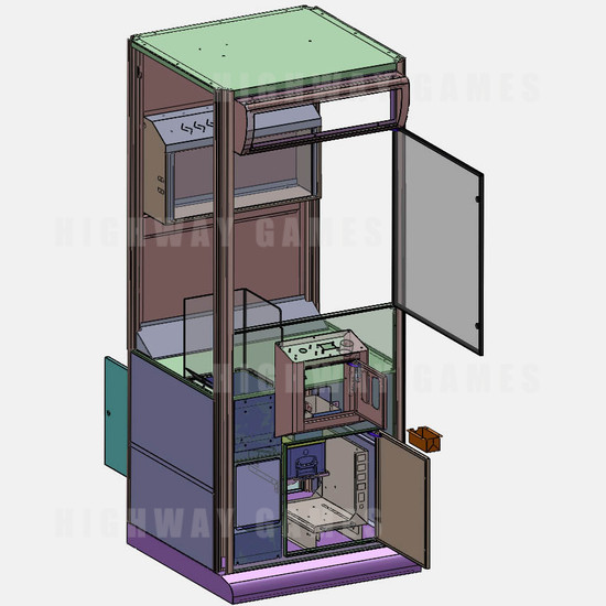 Black Knight Hero Crane Machine (Tommy Bear) - Factory Design