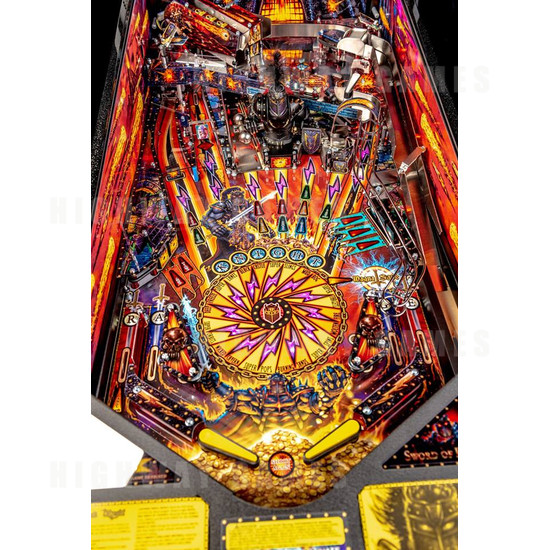 Black Knight: Sword of Rage Pinball Machine - Limited Edition Version - BKSOR Playfield