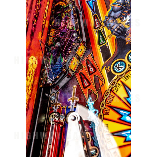 Black Knight: Sword of Rage Pinball Machine - Limited Edition Version - BKSOR Targets