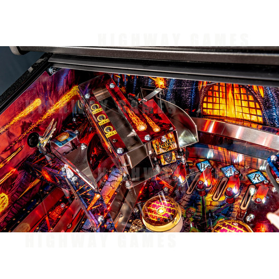 Black Knight: Sword of Rage Pinball Machine - Limited Edition Version - BKSOR Playfield Corner