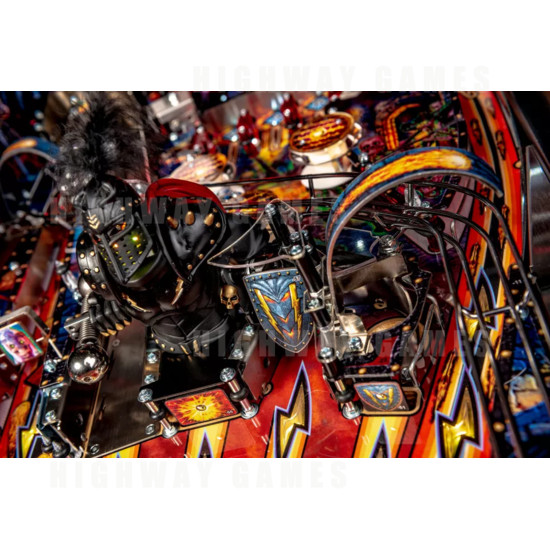 Black Knight: Sword of Rage Pinball Machine - Pro Version - BKSOR Black Knight with Shield