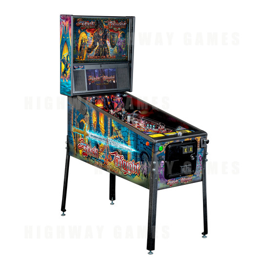 Black Knight: Sword of Rage Pinball Machine - Pro Version - BKSOR Pro Cabinet