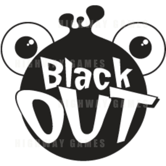 Black Out Prize Redemption Arcade Machine - Black Out Arcade Machine Logo