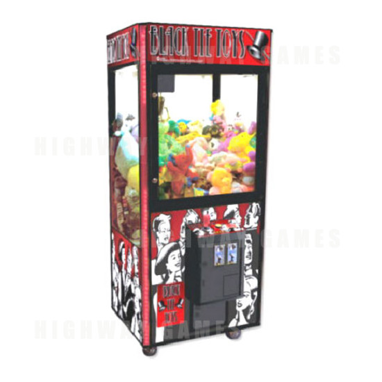 Black Tie Toys Plush Crane Redemption Machine - Machine