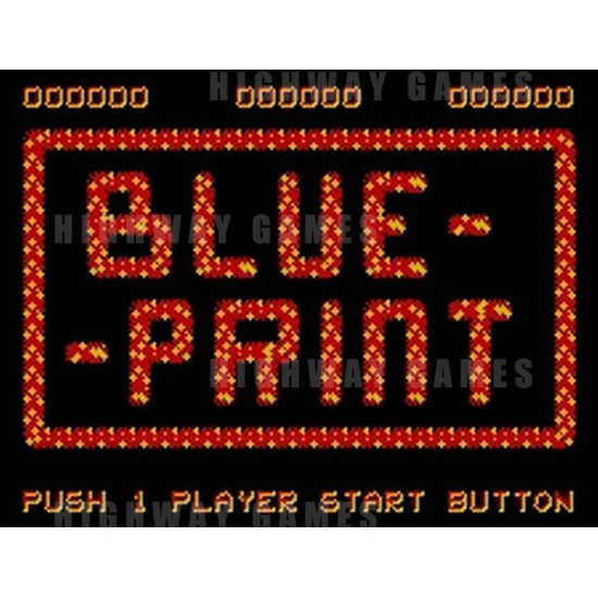 Blue Print - Title Screen 43KB JPG