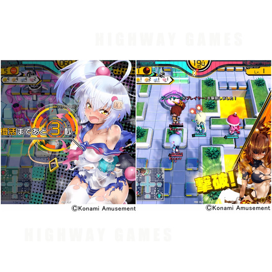 Bombergirl Arcade Game - Bombergirl comes 20 years after Bomberman