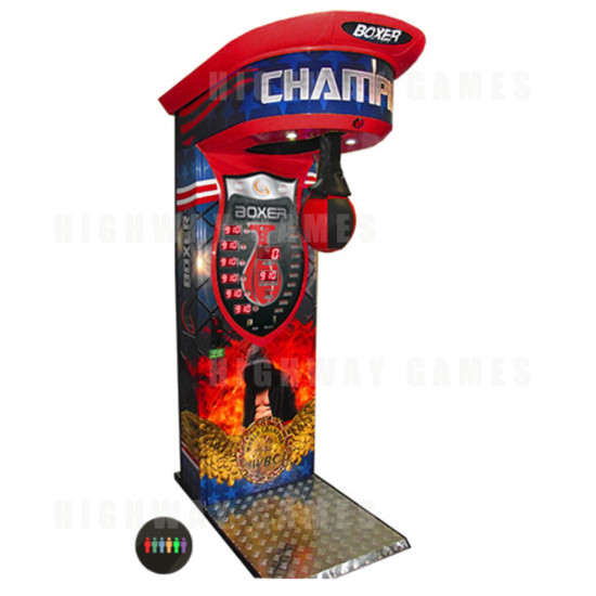 Boxer Champion Multi Arcade Machine - Boxer Champion Multi Arcade Machine (Red)